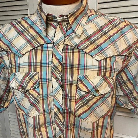 Wrangler Size XL Short Sleeve Vintage Like - Picture 2 of 7